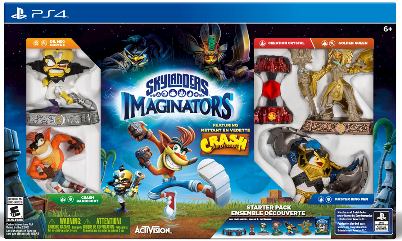 Front view of the Crash Edition Starter Pack