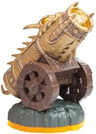 The Golden Dragonfire Cannon figure