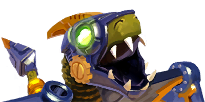 Series 2 Drobot Skylanders: Swap Force art portrait