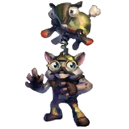 Softpaw's render in Skylanders: Lost Islands