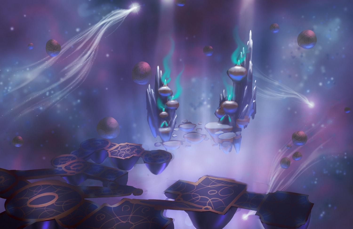 Magic Realm layout concept by Bill Tiller