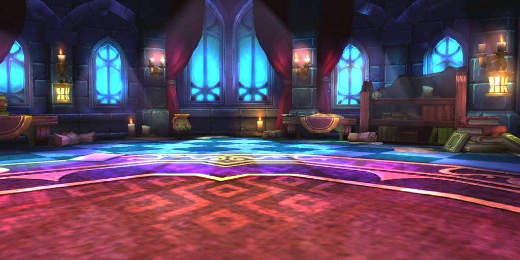 Secret Scroll Library Boss area background