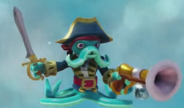 Wash Buckler's gun from his "Bubble Buccaneer" path