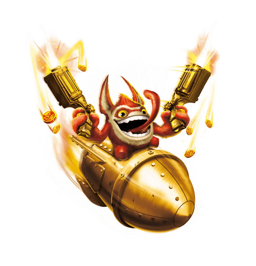 Big Bang Trigger Happy Transparent Render