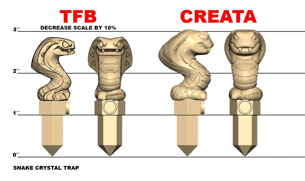 Production Notes of the Snake Crystal Trap by Jeff Murchie