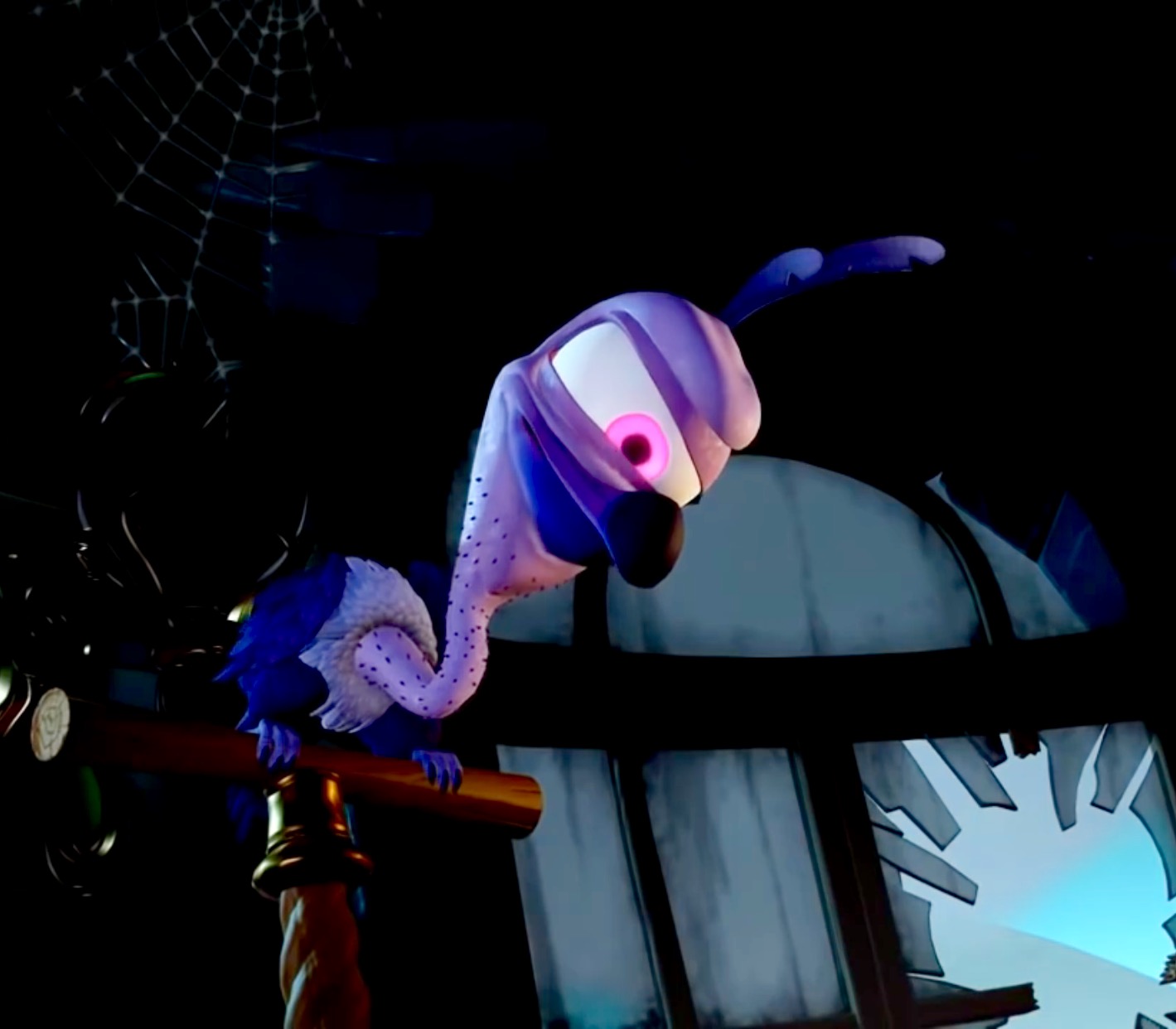 Brain possessing Kaos' Bird
