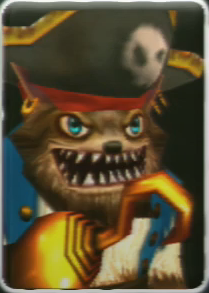 Captain Dreadbeard's character portrait in Skylanders: Spyro's Adventure (Playstation 3 / Xbox 360).