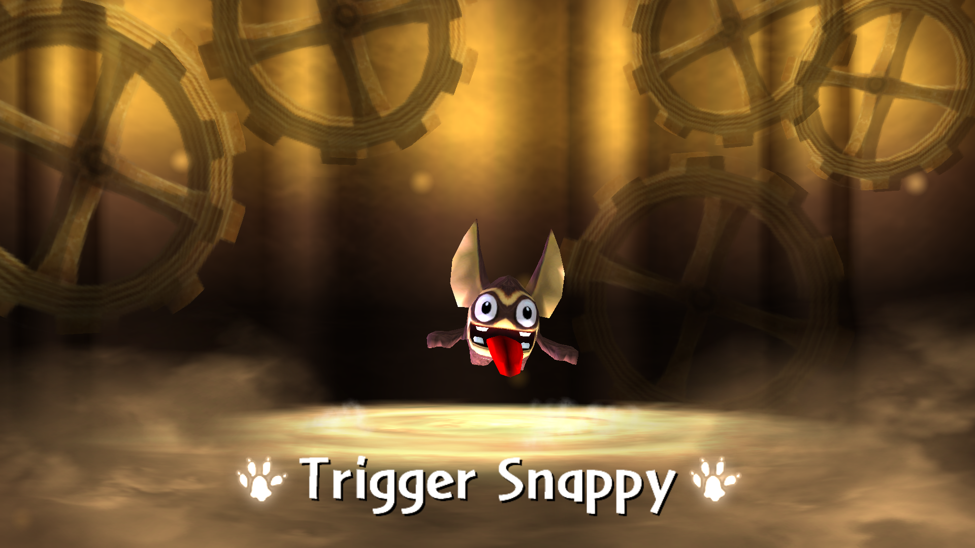 Trigger Snappy as seen in Skylanders: Giants