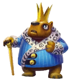 Capybara King's render in Skylanders: Lost Islands
