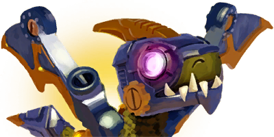 LightCore Drobot Skylanders: Swap Force art portrait