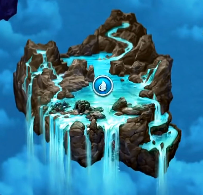 The Water Realm, also known as Water Island