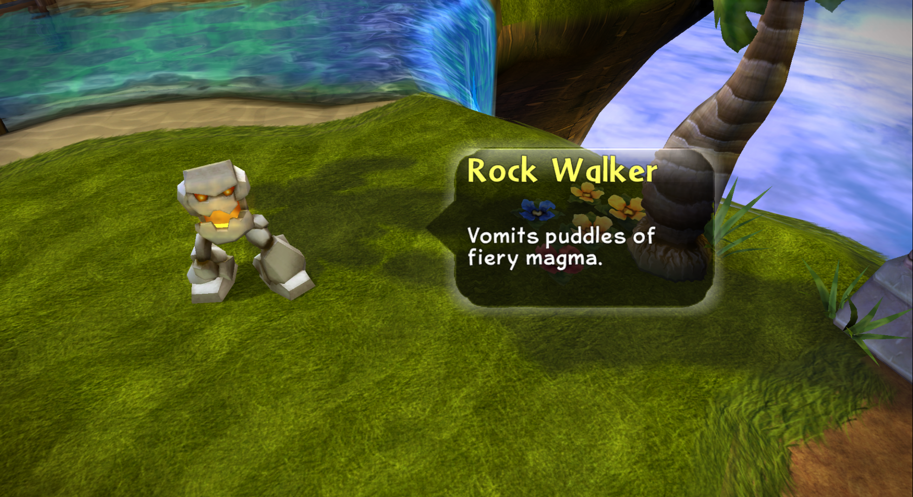 Rock Walker's enemy intro at Stonetown (Wii)