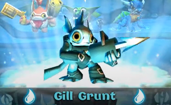 Gill Grunt as seen in Skylanders: Universe