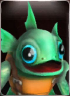 Gurglefin's character portrait in Skylanders: Spyro's Adventure (Wii)