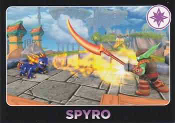 Alternate Spyro Topps trading card