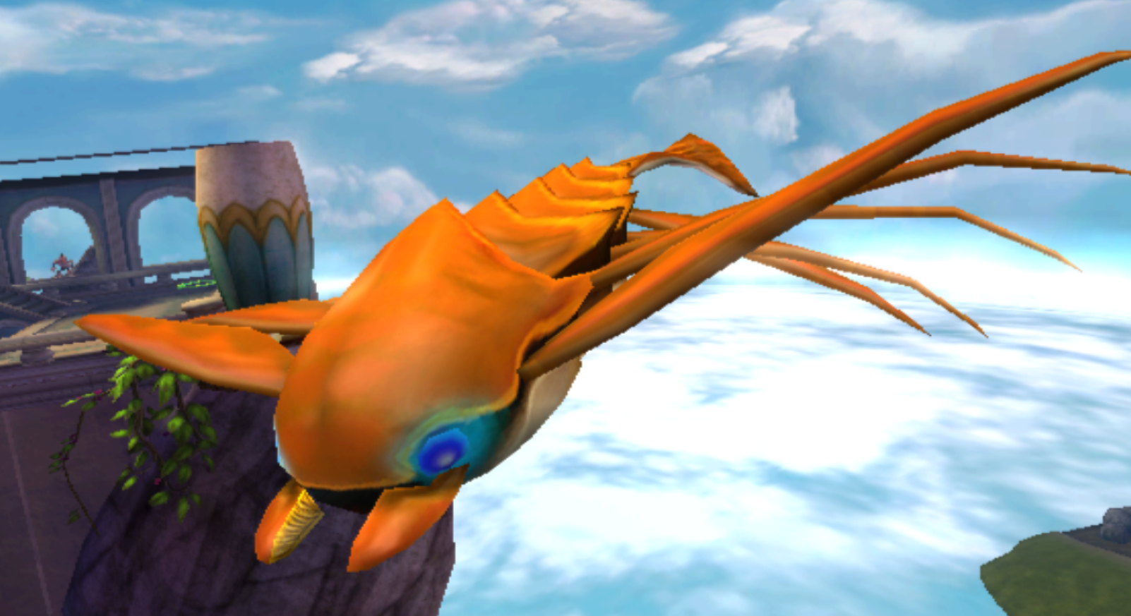 Orange Flying Critter