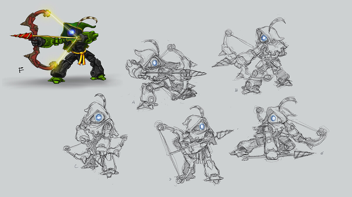 Concept art of Ro-Bow by I-Wei Huang[1]