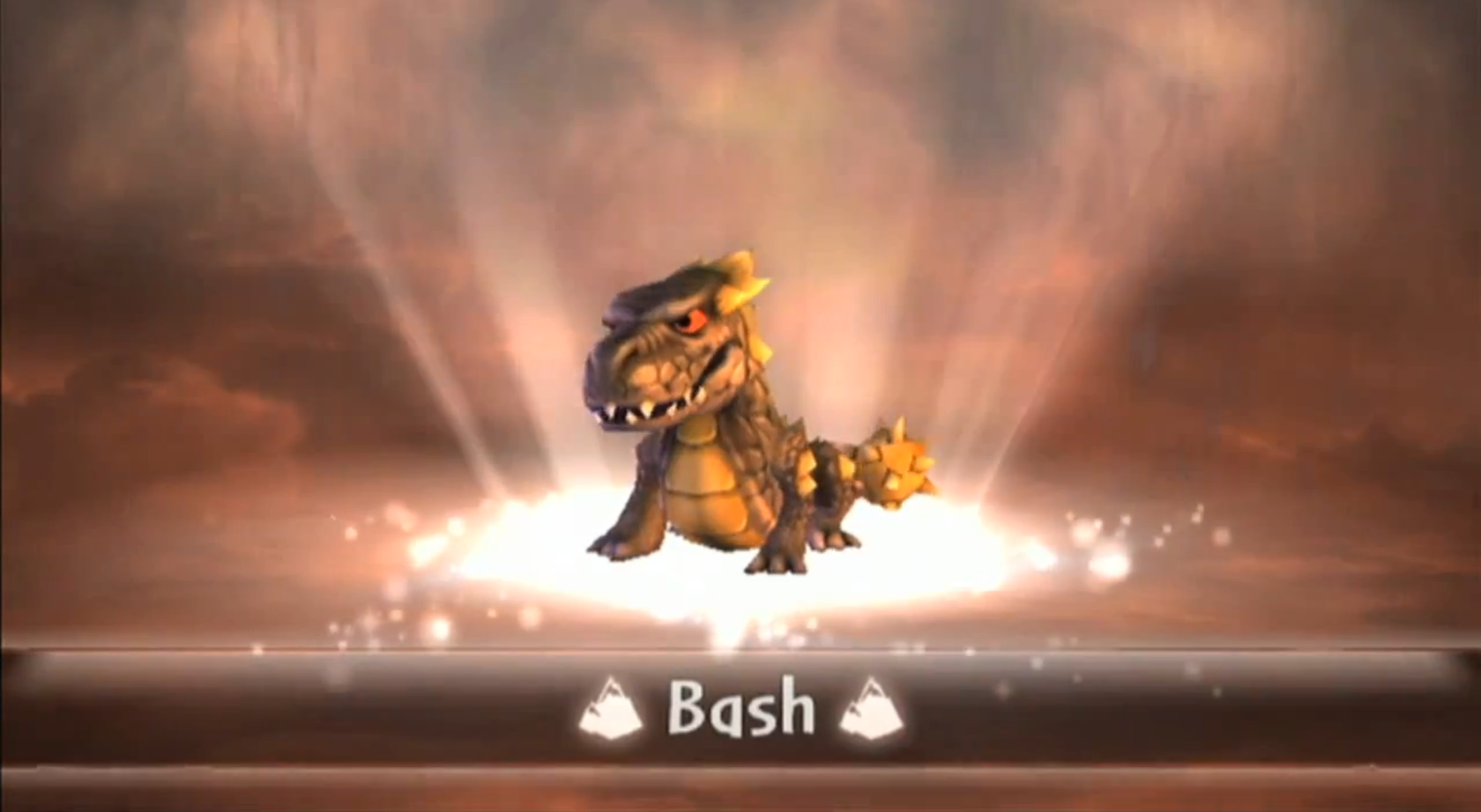 Bash in his elemental background.