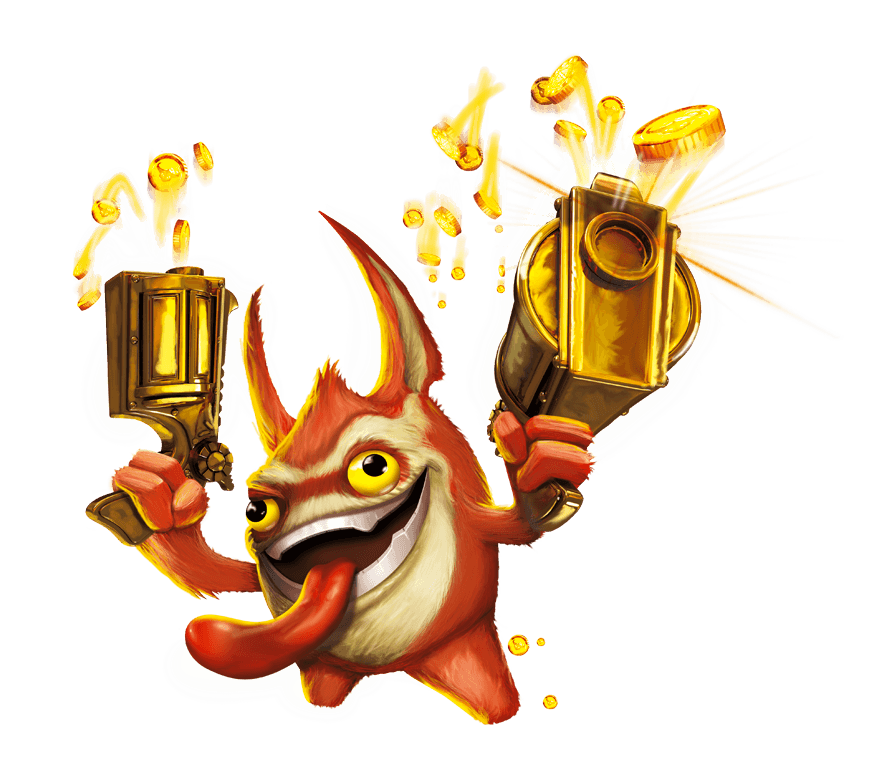 Series 1 Trigger Happy transparent render