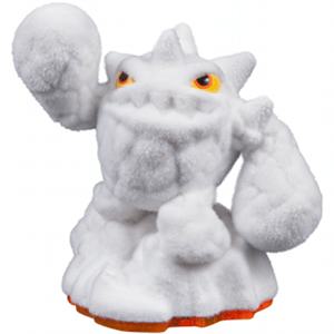 White Flocked Series 2 Eruptor