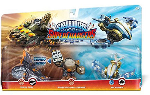 Jet Stream in a triple pack with the Shark Tank and Shark Shooter Terrafin
