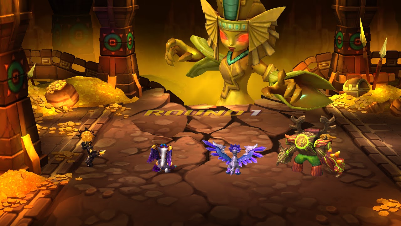 Second Floor of the Cave of Gold.