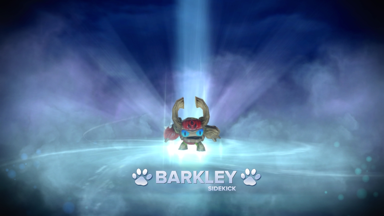 Barkley appearing in Skylanders: Swap Force