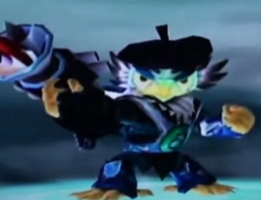Jet-Vac's new armor from his "Eagle-Air Battle Gear" soul gem upgrade