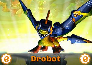 Drobot in the cancelled Skylanders: Universe webgame