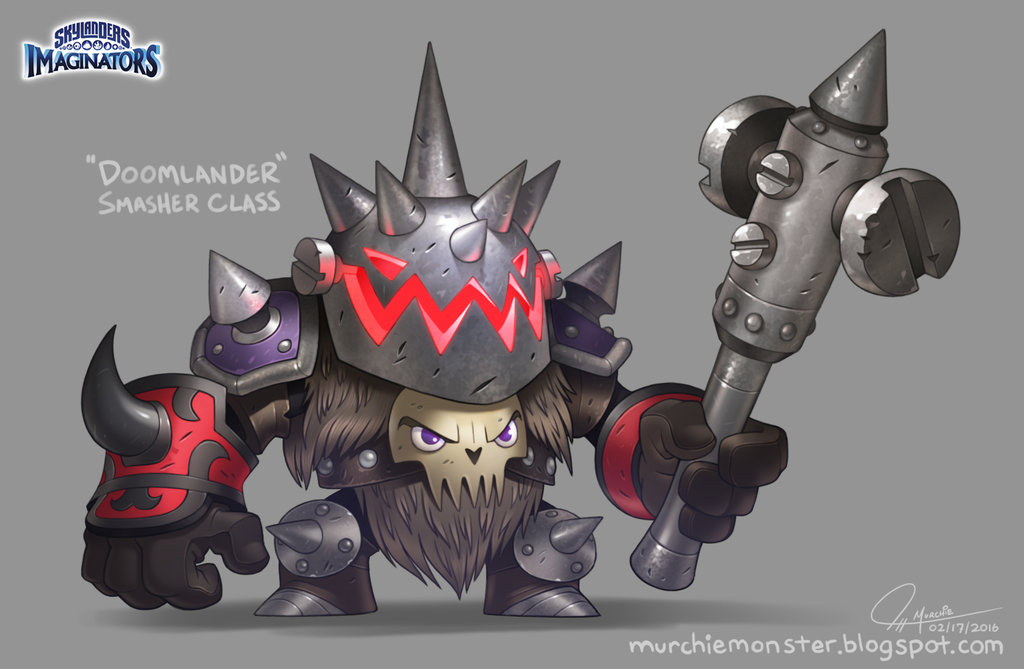 Smasher Doomlander concept art by Jeff Murchie