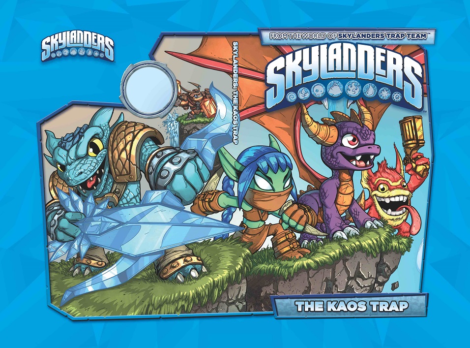 The Kaos Trap full book cover (front and back)