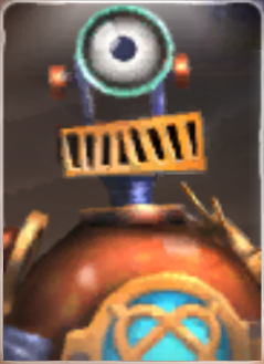 Clam-tron 4000's character portrait in Skylanders: Spyro's Adventure (Wii)