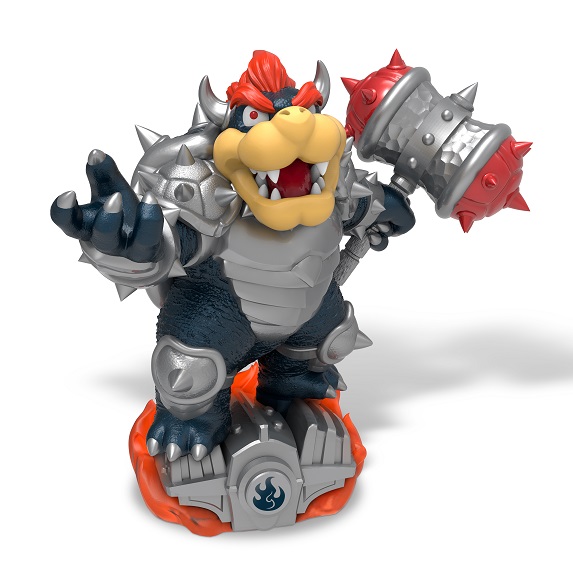 Dark Hammer Slam Bowser's toy form