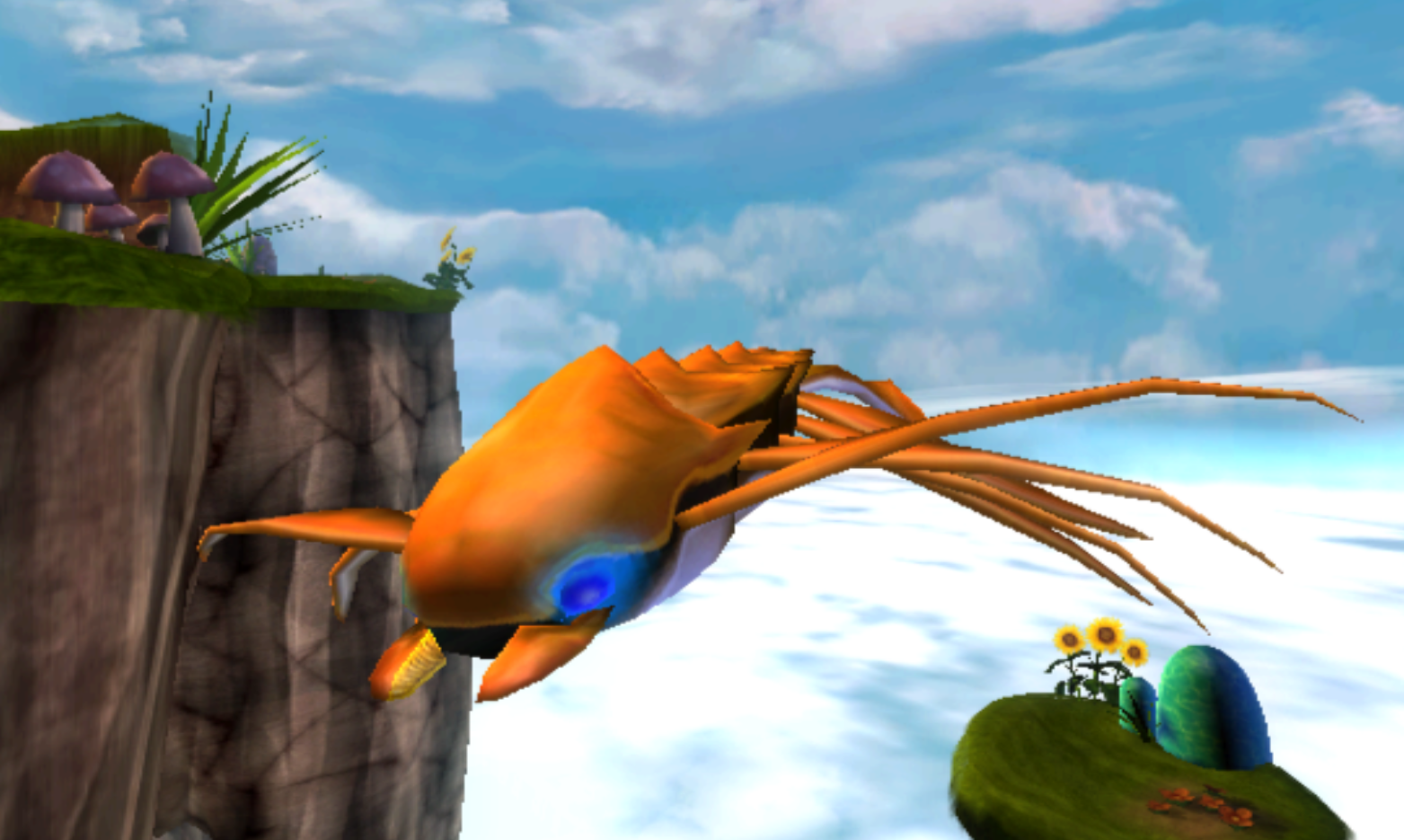 Orange Flying Critter