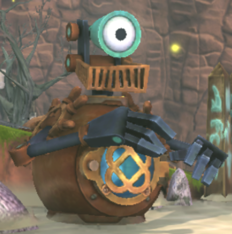 Clam-tron as seen in Skylanders: Spyro's Adventure (PlayStation 3 / Xbox 360)