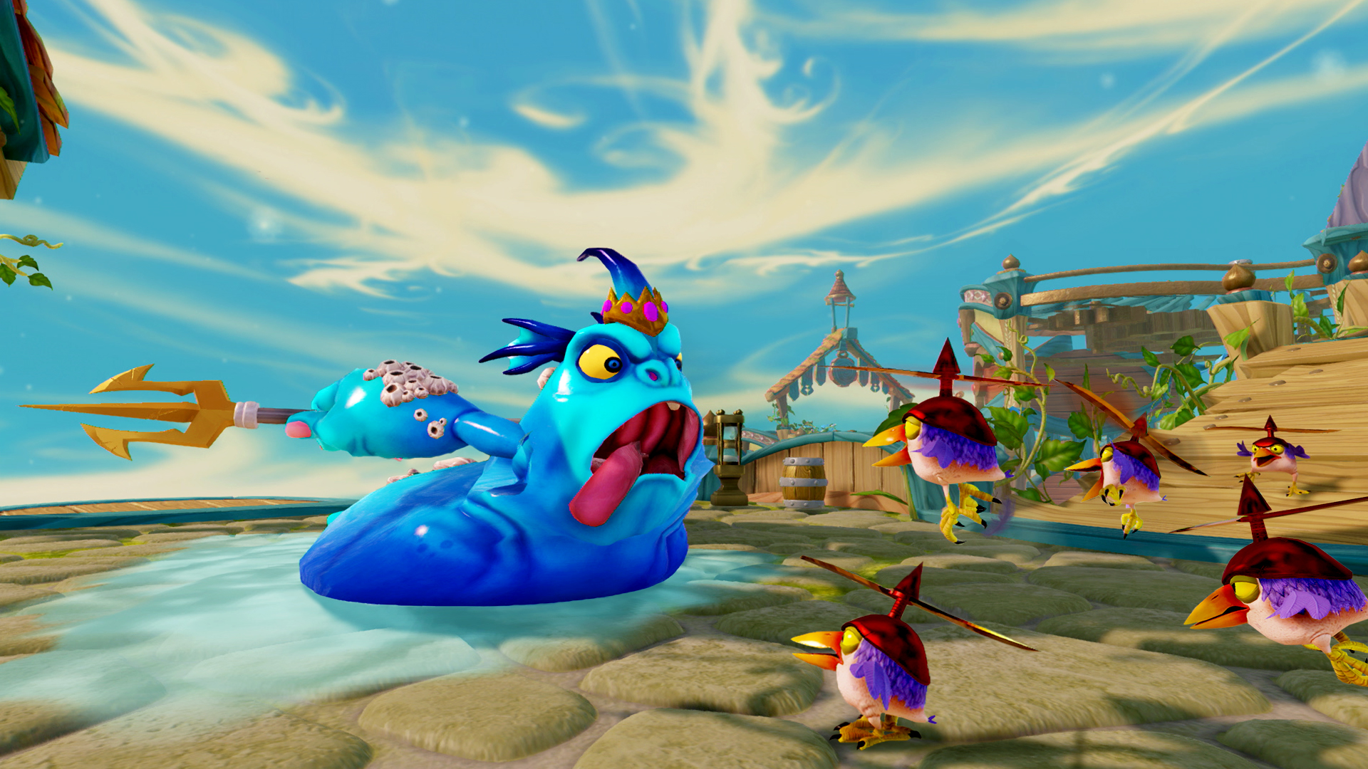 A playable Gulper in game