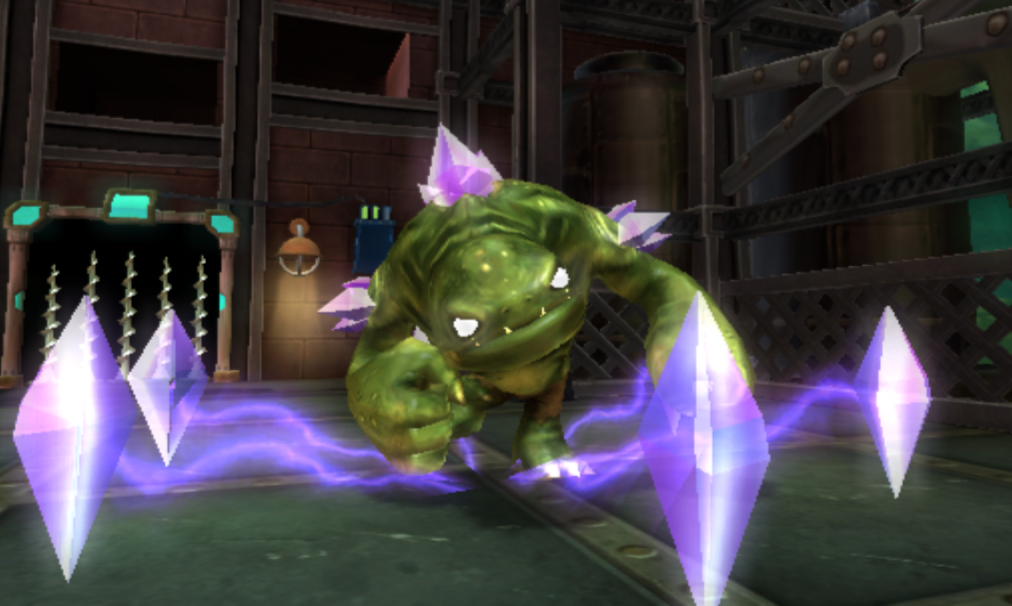 Crystal Golem seen in Drill-X's Big Rig