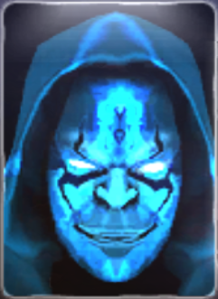 Kaos' Floating head's character portrait (Wii)