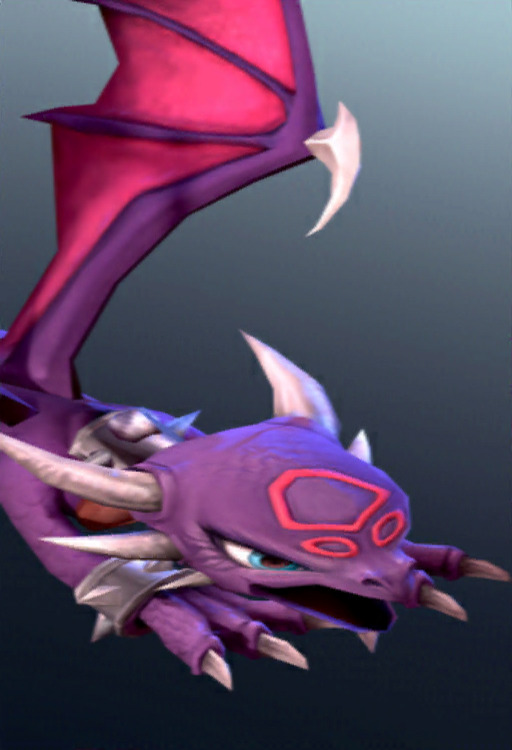Cynder's arena splash screen from the first version of Ring of Heroes