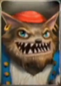 Fangs' character portrait in Skylanders: Spyro's Adventure (Wii version).