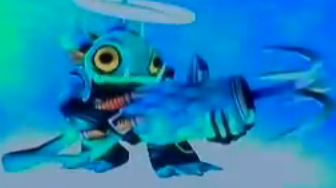Gill Grunt's harpoon gun from his "Barbed Harpoons" upgrade