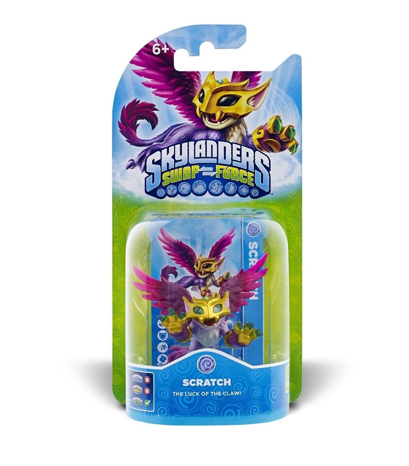 Scratch's toy packaging