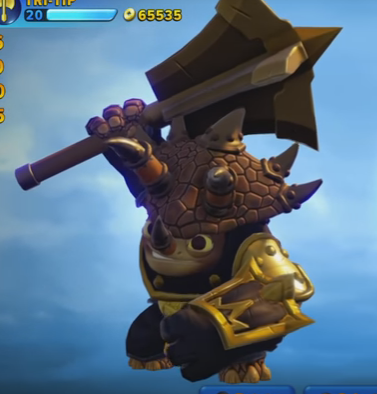 Tri-Tip's new horns of his "Jurassic Justice" Path